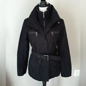 Esprit black heavy “military” coat